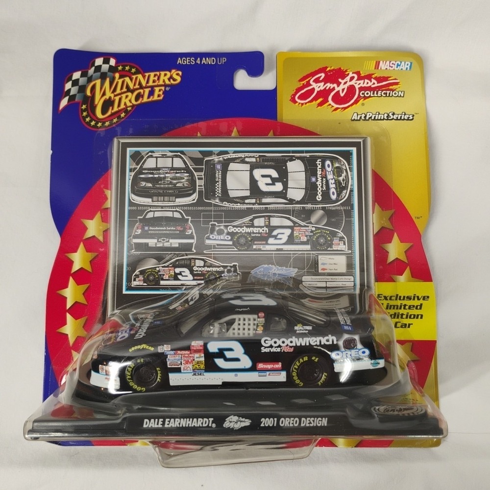 Winners‎ Circle Dale Earnhardt  #3 Monte Carlo 2001 Oreo Design Sam Bass NYV